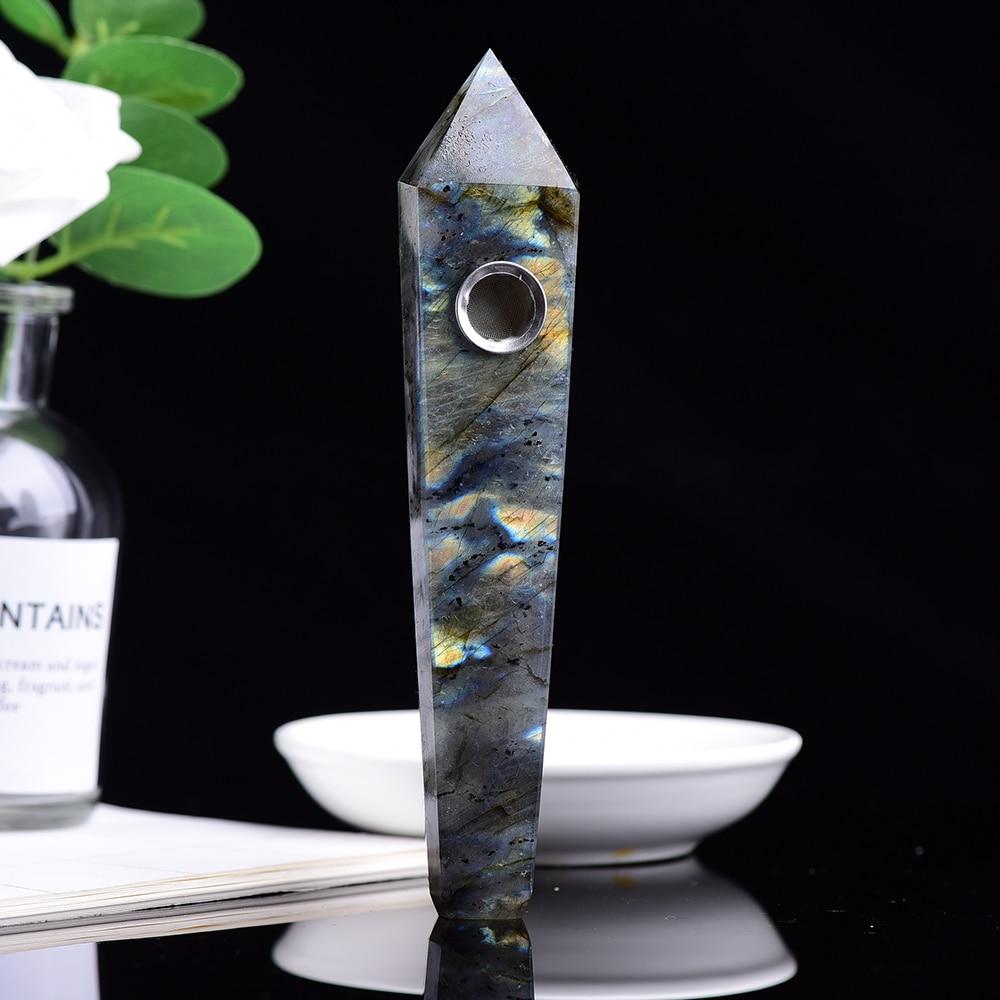King Size Deep Blue Crystal Pipes 