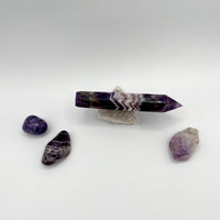 Thumbnail for Purple Dream (Chevron Amethyst) Crystal Pipes 