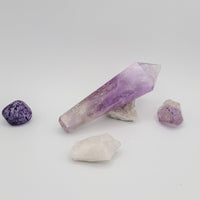 Thumbnail for Amethyst Crystal Pipe, free shipping on crystal pipes over 50 dollars canadian