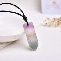 Thumbnail for Aurora Borealis Pendant (Fluorite) Crystal Pipes 