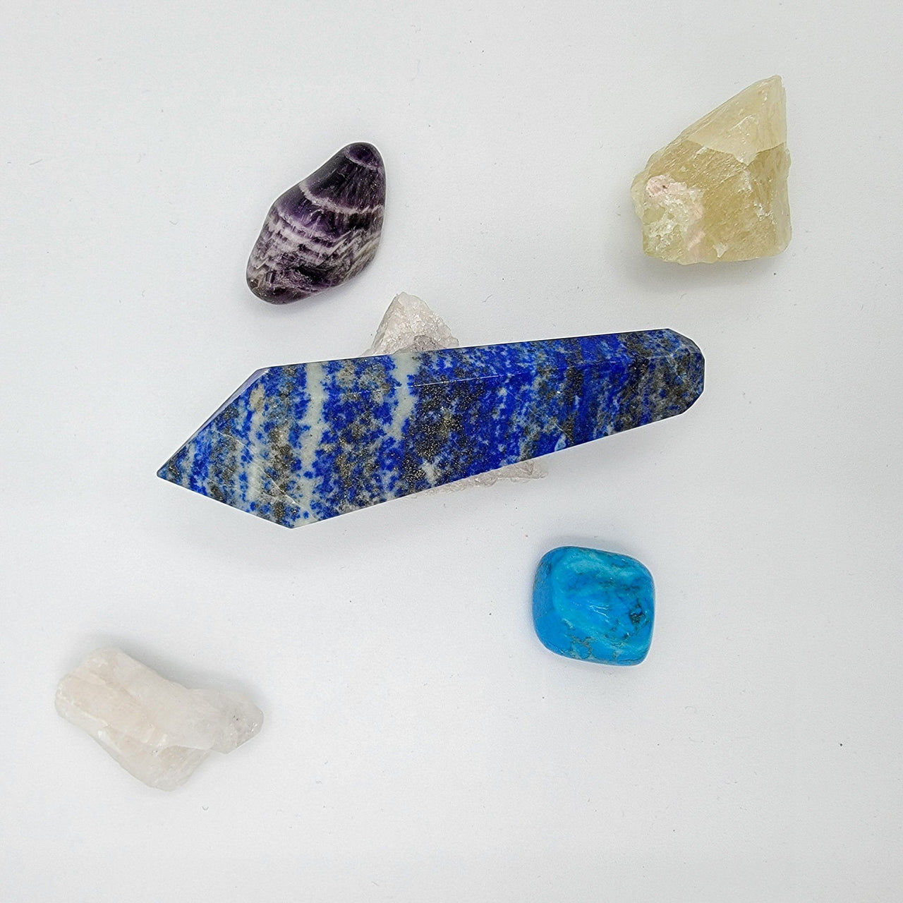 Blue Power Lapis Lazuli Crystal Pipe, pair it with other crystals for amazing contrast and enhanced cosmic protection and truth. Best price onlinee! Guaranteed delivery!