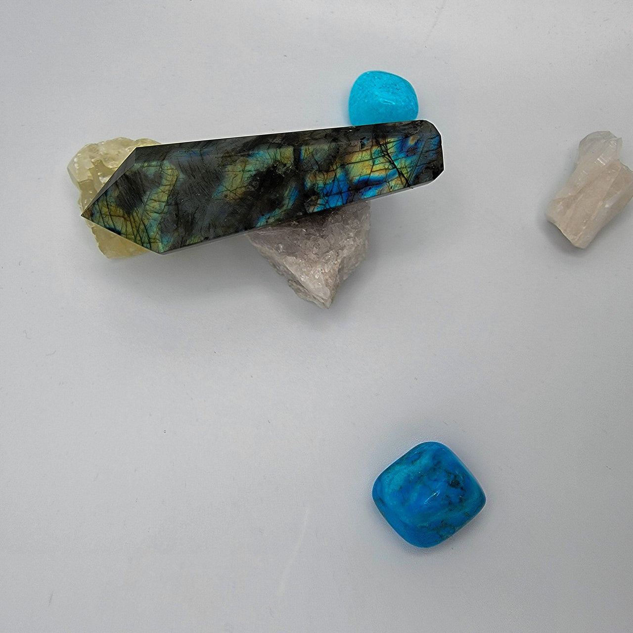 Labradorite Crystal Pipe, buy from our store, we are the best provider in business! Add accessories to your bag and get some free shipping!