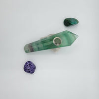 Thumbnail for Green Lantern (Green Fluorite) Crystal Pipes 