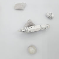 Thumbnail for Marble Vibe (Howlite) Crystal Pipes 