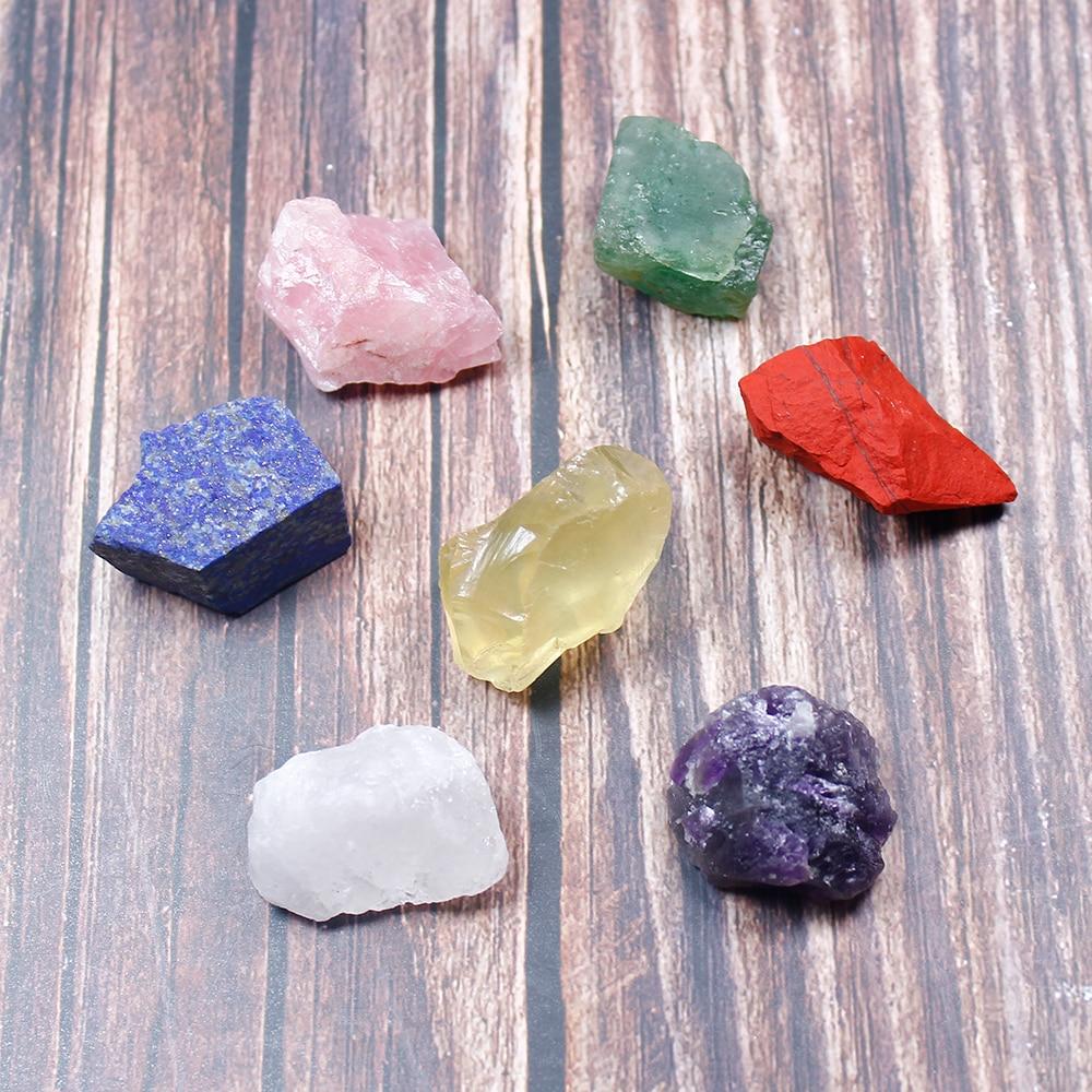 Seven Chakras Natural Stone Collection Crystal Pipes 