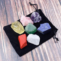 Thumbnail for Seven Chakras Natural Stone Collection Crystal Pipes 