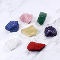 Thumbnail for Seven Chakras Natural Stone Collection Crystal Pipes 