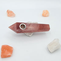 Thumbnail for Strawberry Quartz Crystal Pipes 